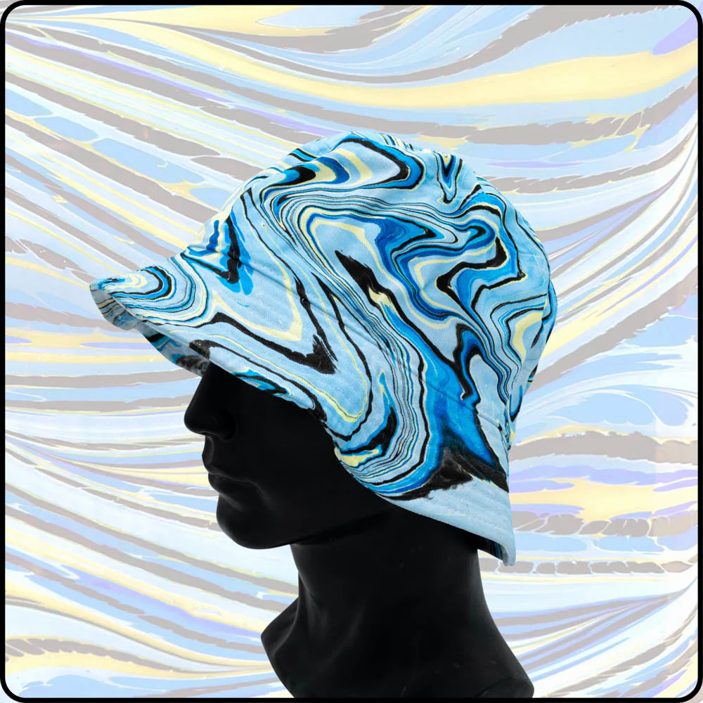 Beach Please UV Hydro-Dipped Bucket Hat - Image 3