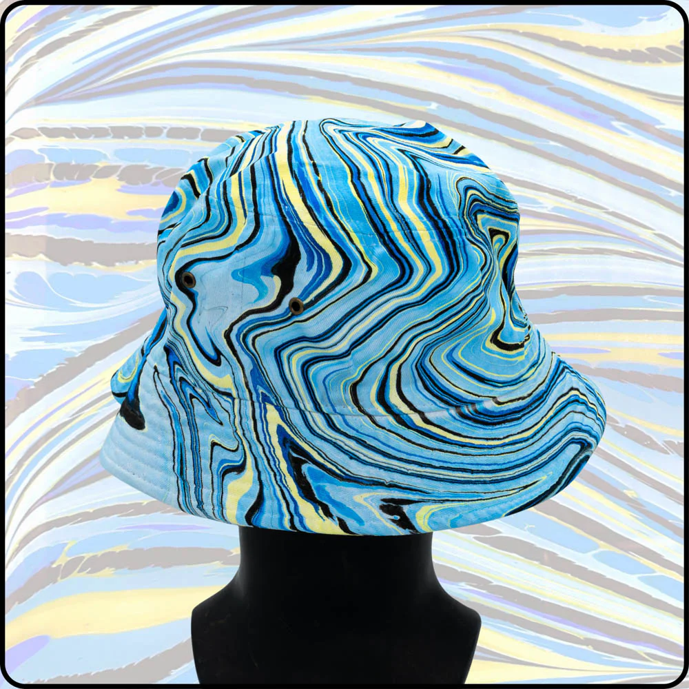 Beach Please UV Hydro-Dipped Bucket Hat - Image 5