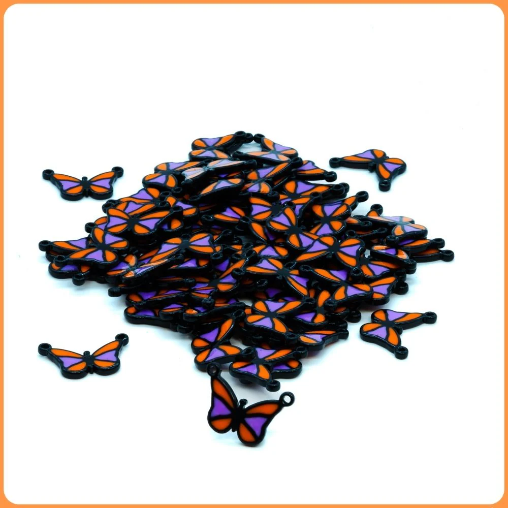 Black Butterfly Custom Charms - Image 2
