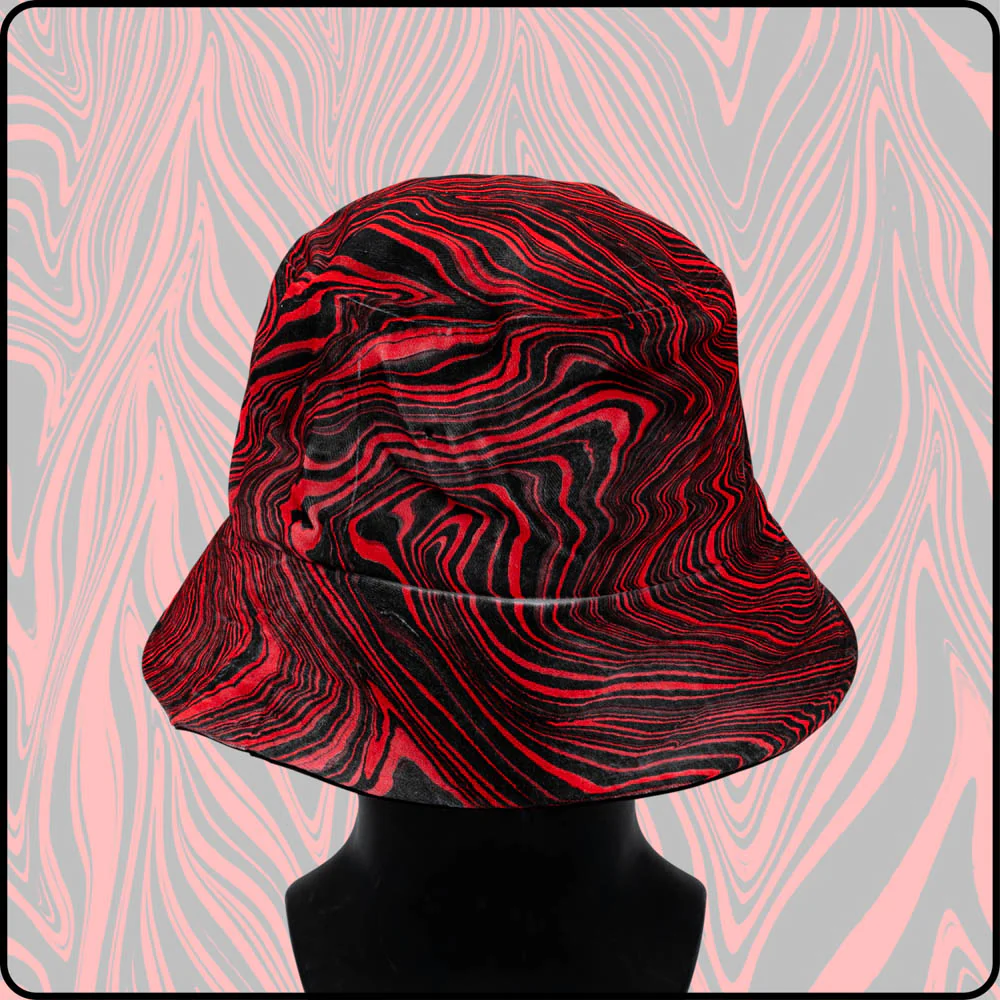 Blood Lines RGB Hydro-Dipped Bucket Hat - Image 3