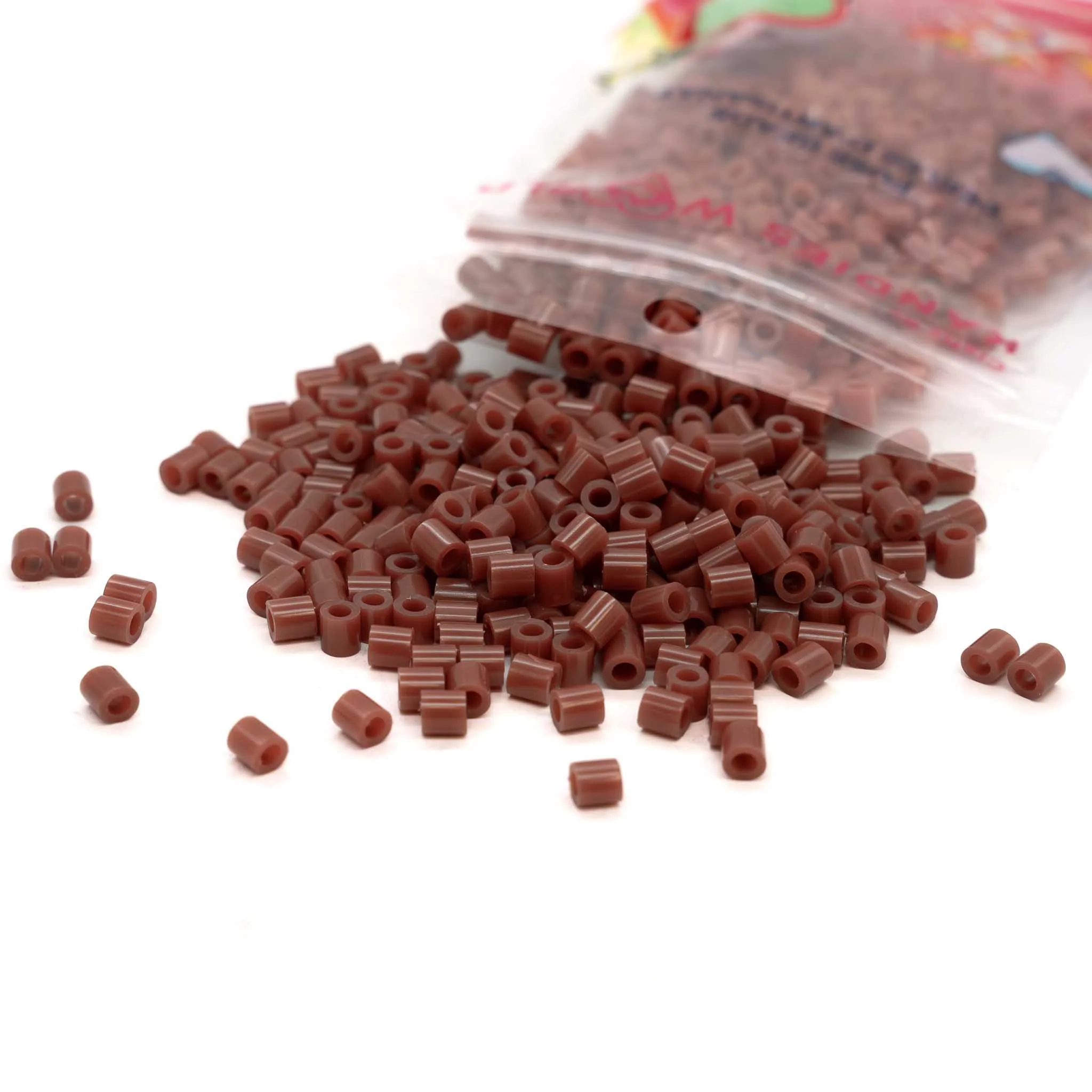 Brown Russet Fuse Beads - 5mm - 1000/Pack - Image 2
