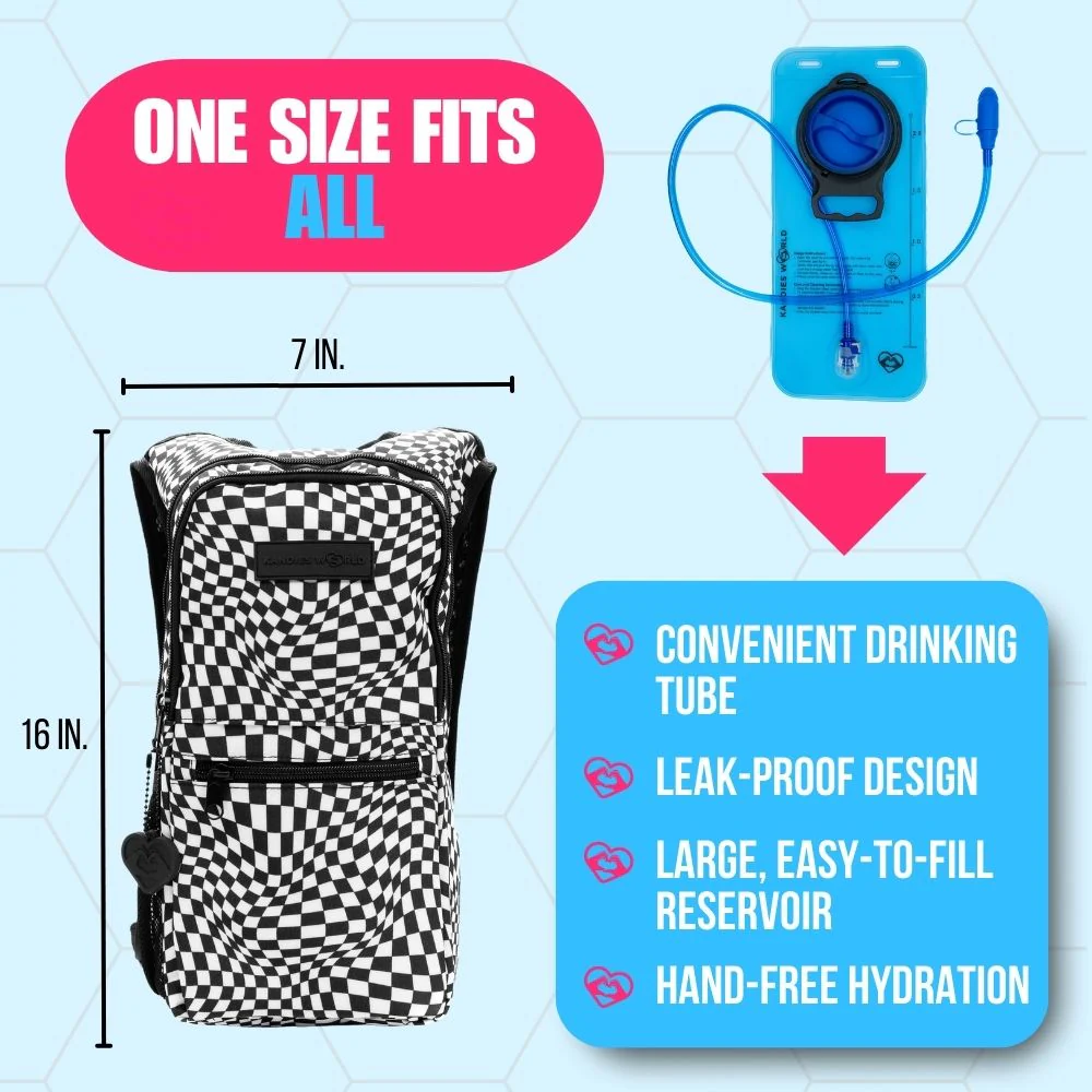 Checkered Hydration Pack - Image 4