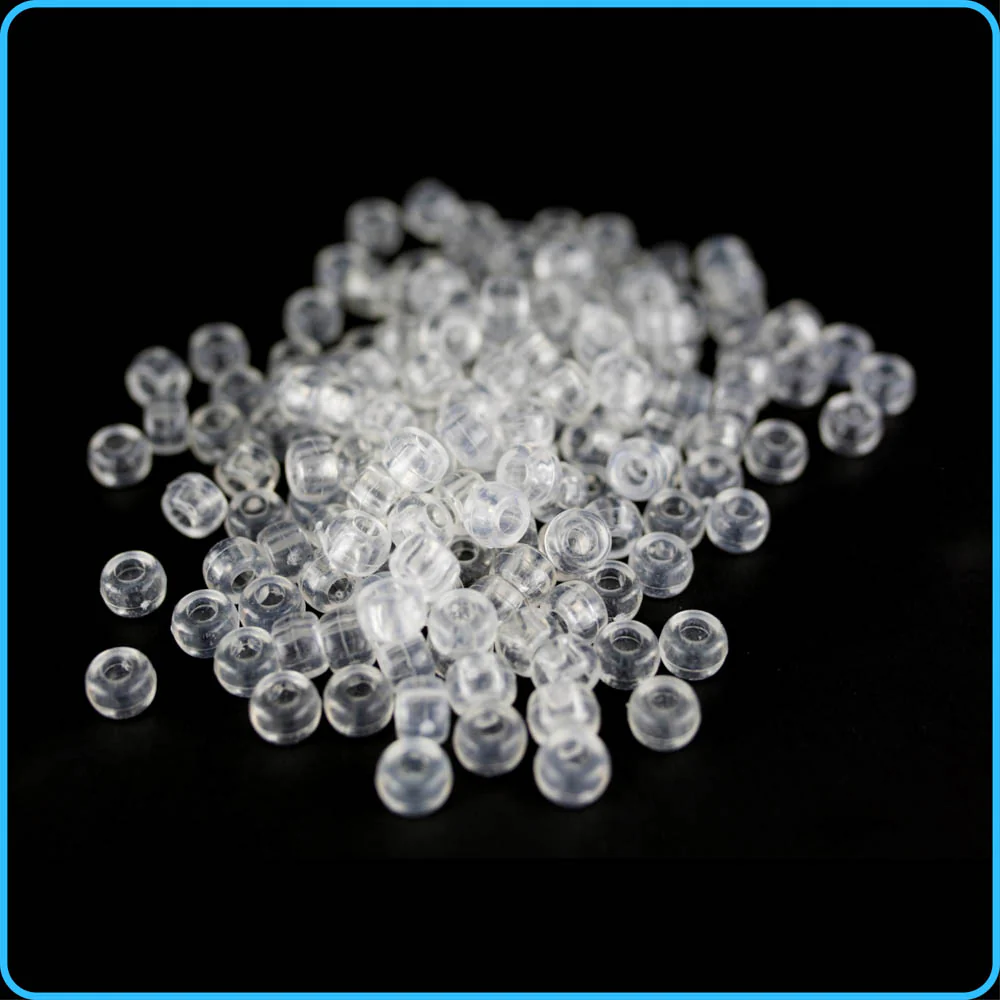 Clear Pony Beads - 9mm - 300/Pack - Image 2