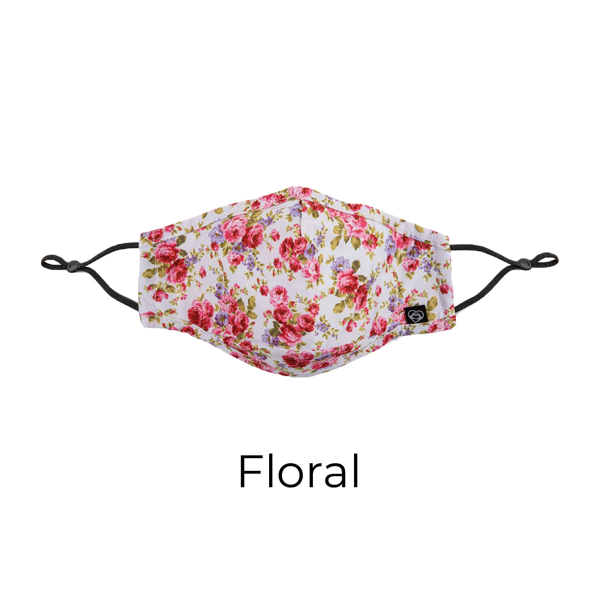 Cute Flower Face Masks - Filter Pocket, Nose Wire, Washable, Breathable and Adjustable Face Mask For Adults. Gift For Her - Image 4