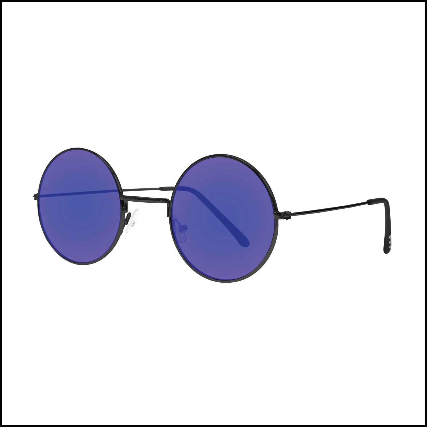 Eye Love Shadez | John Lennon Retro Collection Reflective Round Sunglasses - Image 2
