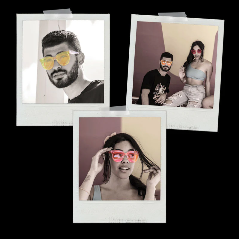 Eye Love Shadez | Retro Color Therapy Retro Sunglasses - Image 9