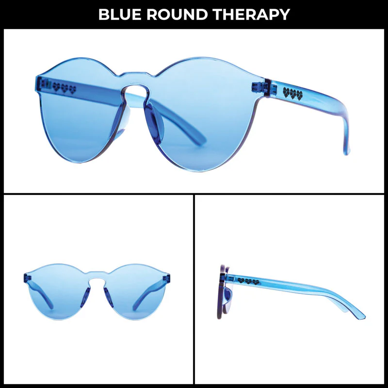 Eye Love Shadez | Round Color Therapy Sunglasses - Image 4