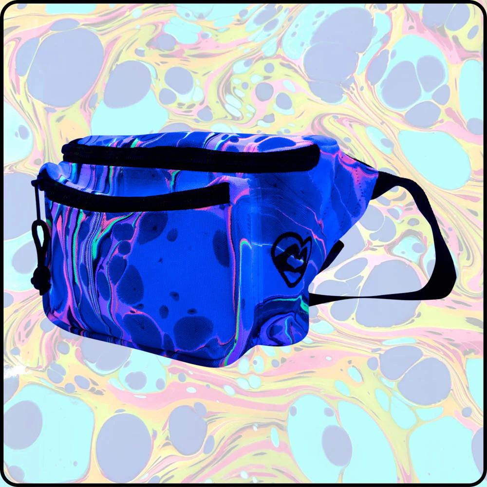 Fire Water UV Hydro-Dipped Fanny Pack - Image 4