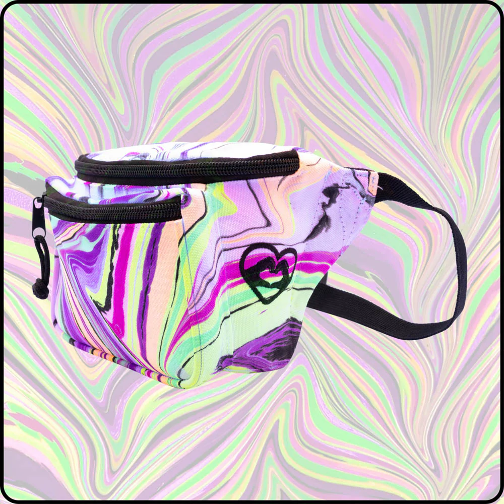 Fruit Stripes UV Hydro-Dipped Fanny Pack - Image 3