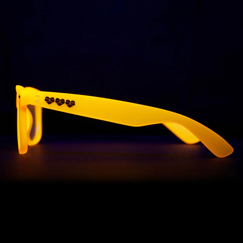 UV Reactive Orange Diffraction Glasses - Image 6