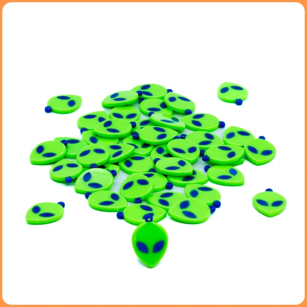 Green Alien Custom Charms - Image 2