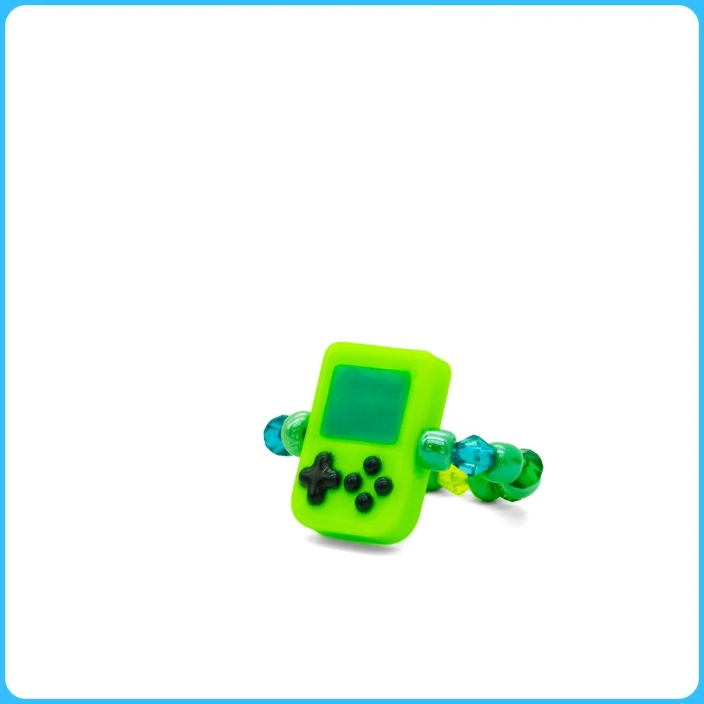 Green Handheld Kandi Ring