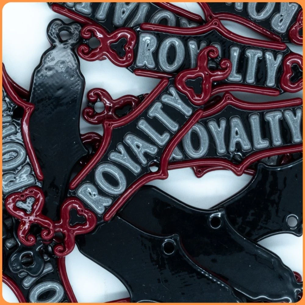 Grey Royalty Custom Charms