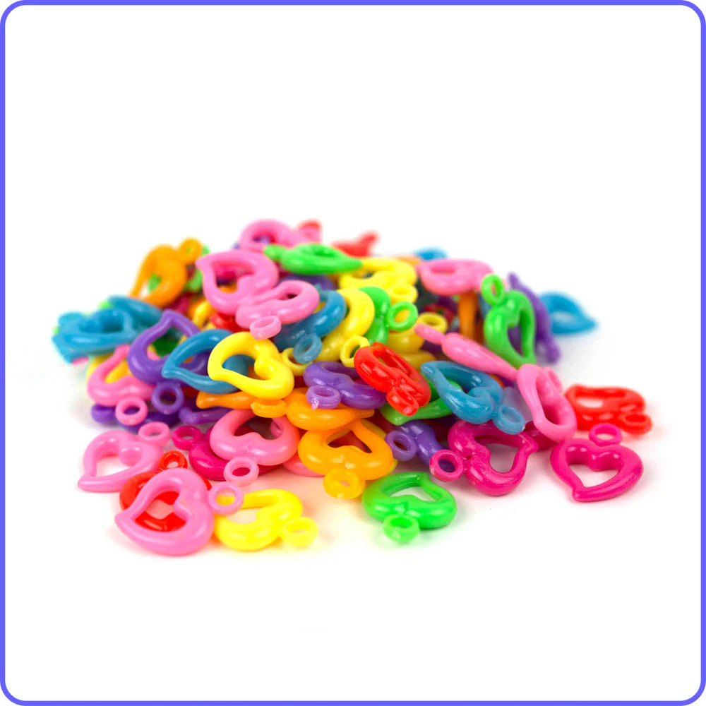 Heart Charms - 50/Pack - Image 2