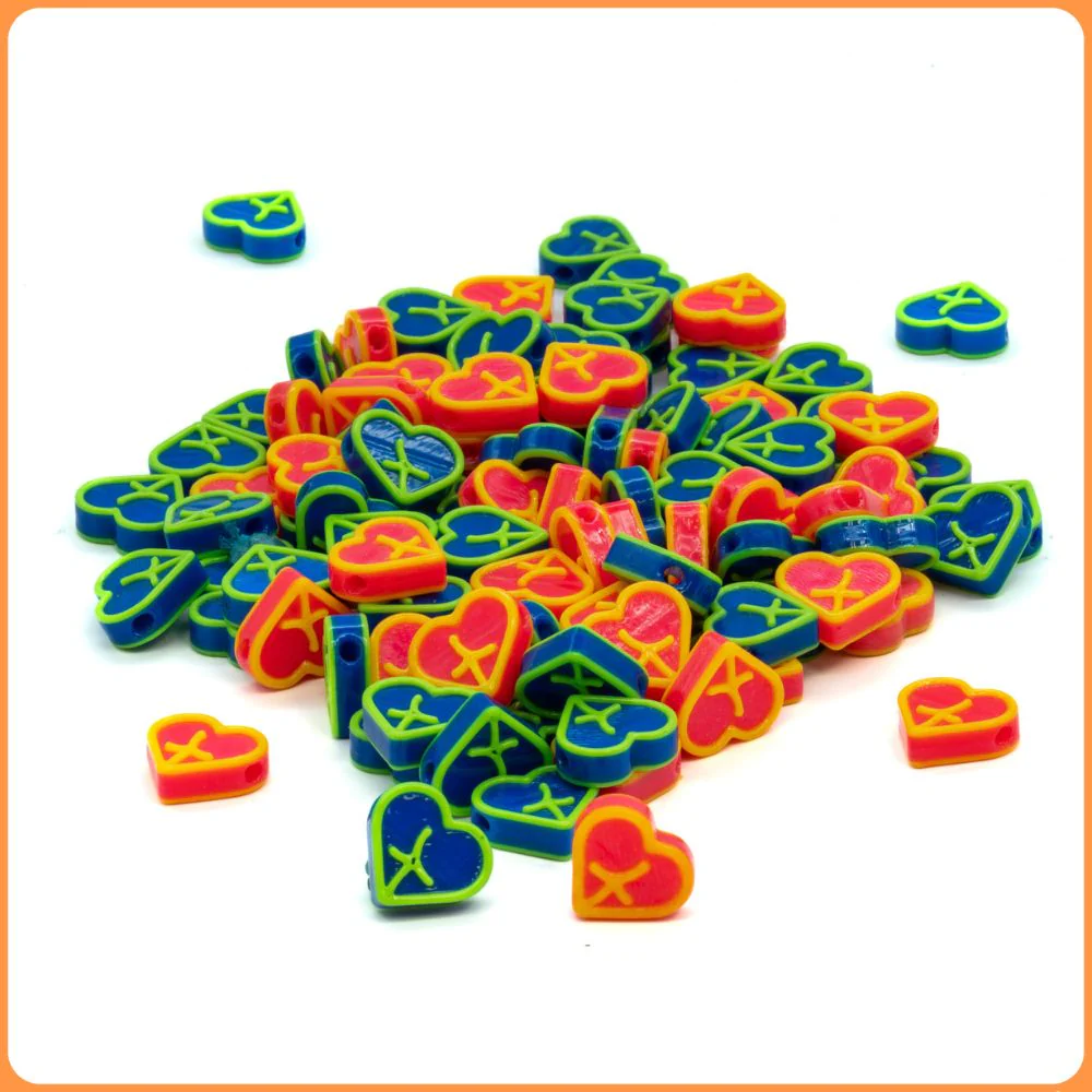 Heart Butt Custom Beads - Image 2