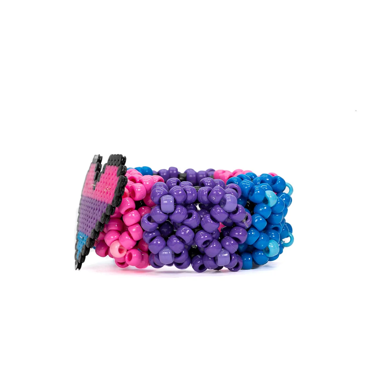 Heart Kandi Cuff Bracelet - Image 4
