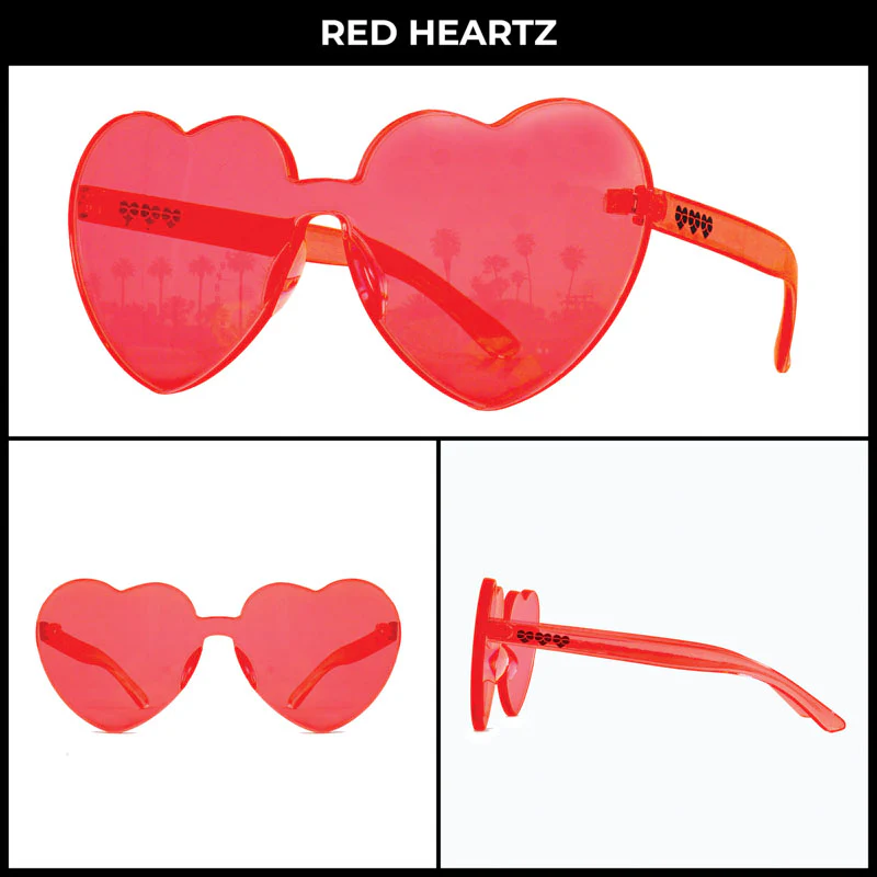 Eye Love Shadez | Heartz Color Therapy Festival Sunglasses - Image 3