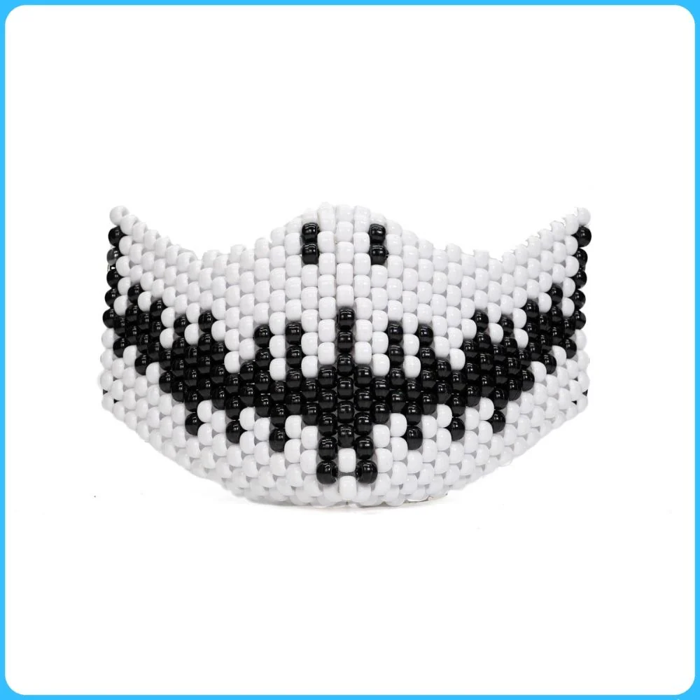 Jack Skellington Full Face Kandi Mask - Image 3