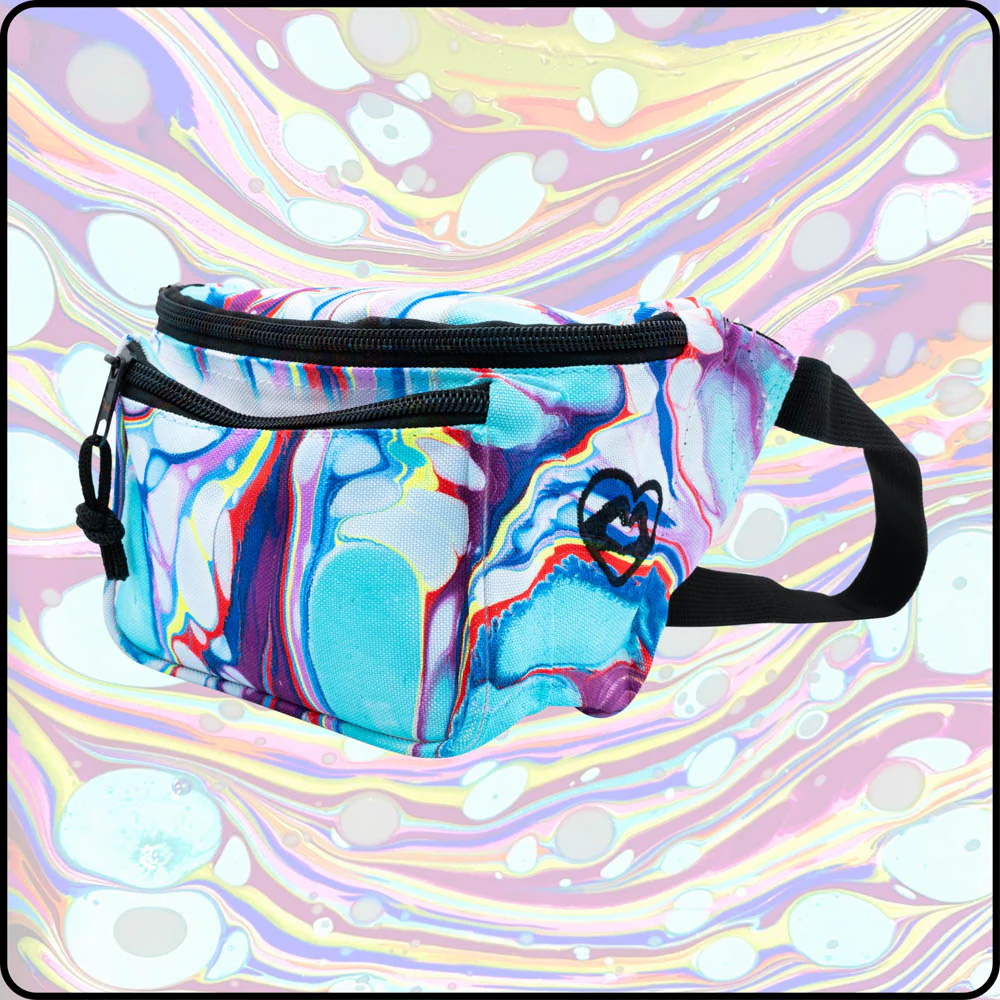 Kandi Dreams UV Hydro-Dipped Fanny Pack - Image 3