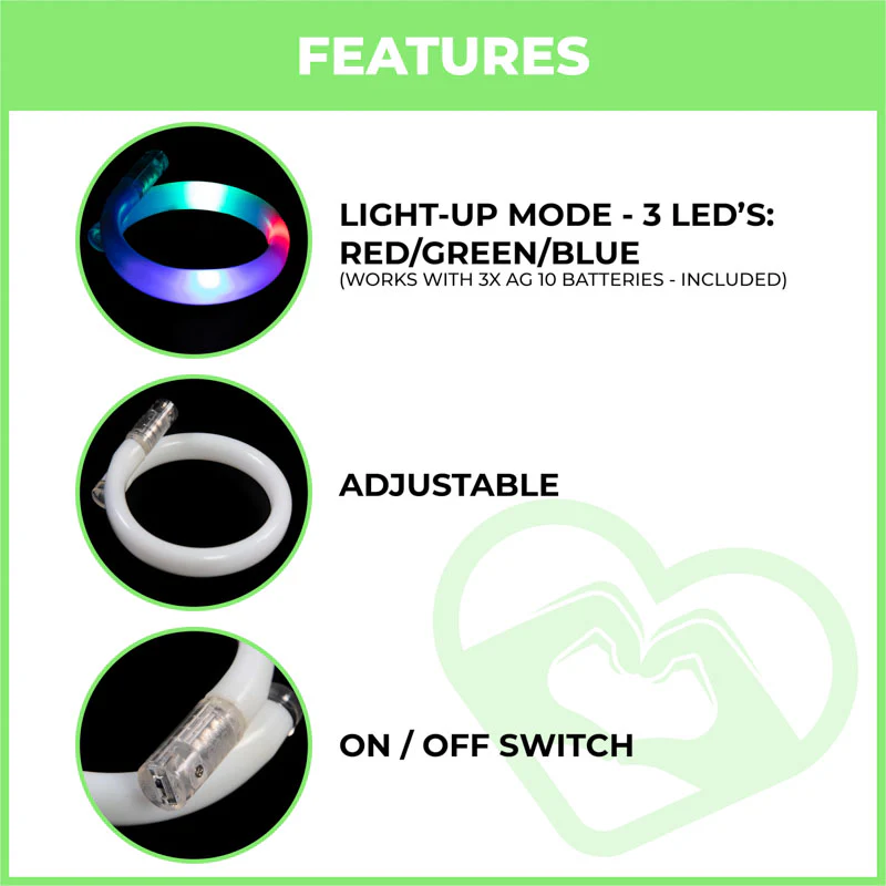 LED Tube Bracelets - Image 3