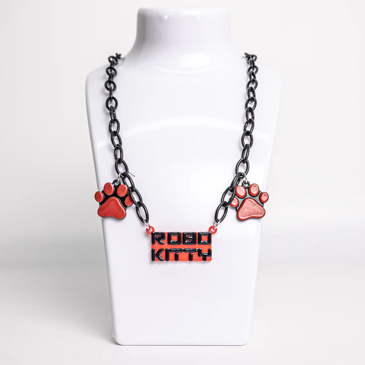 Limited Edition Forbidden Collection | Kandies World x NBKITTIEKAT Robbo Kitty Necklace - Image 4