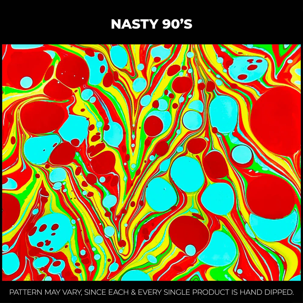 Nasty 90's RGB Hydro-Dipped Bucket Hat - Image 4