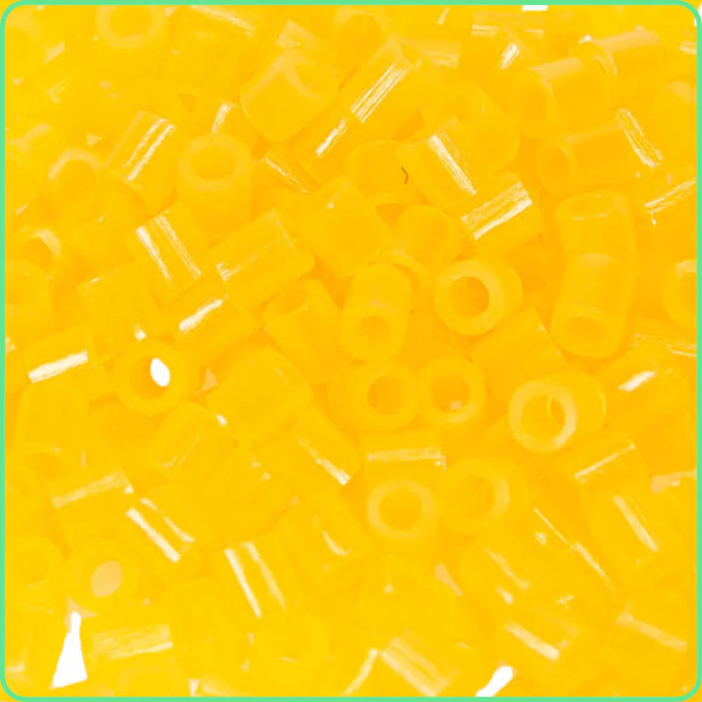 Orange Glow-In-The-Dark Fuse Beads - 5mm - 1000/Pack