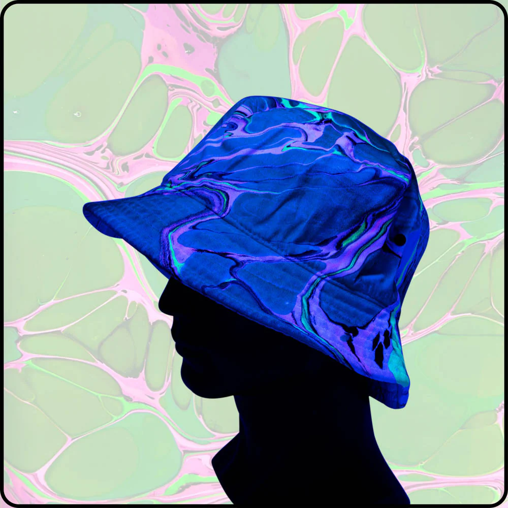 Party Melon UV Hydro-Dipped Bucket Hat - Image 4