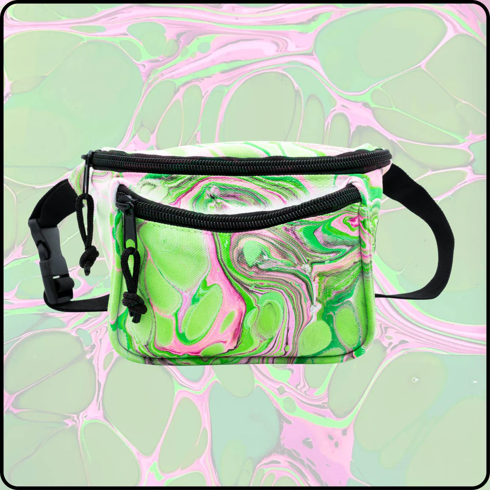 Party Melon UV Hydro-Dipped Fanny Pack