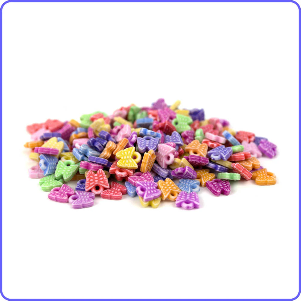 Pastel Butterfly Charms - 150/Pack - Image 2