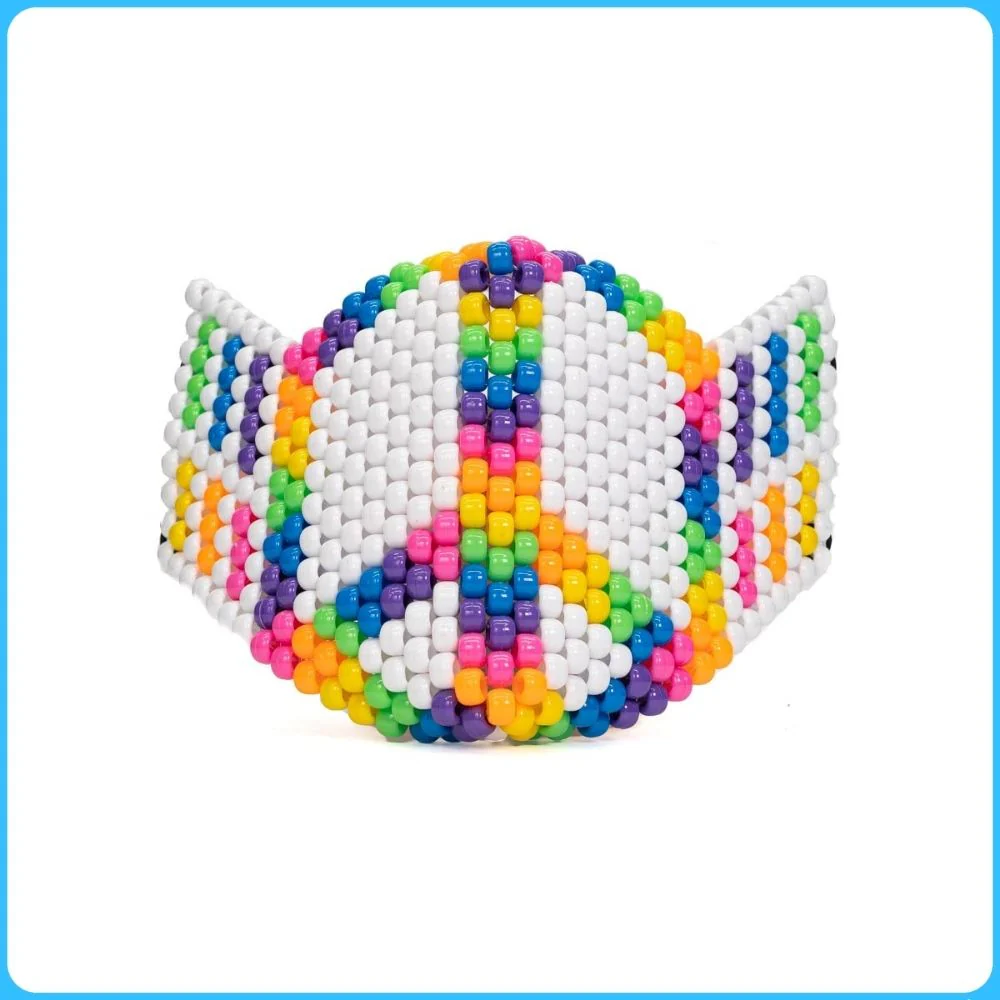 Peace Full Face Kandi Mask - Image 3