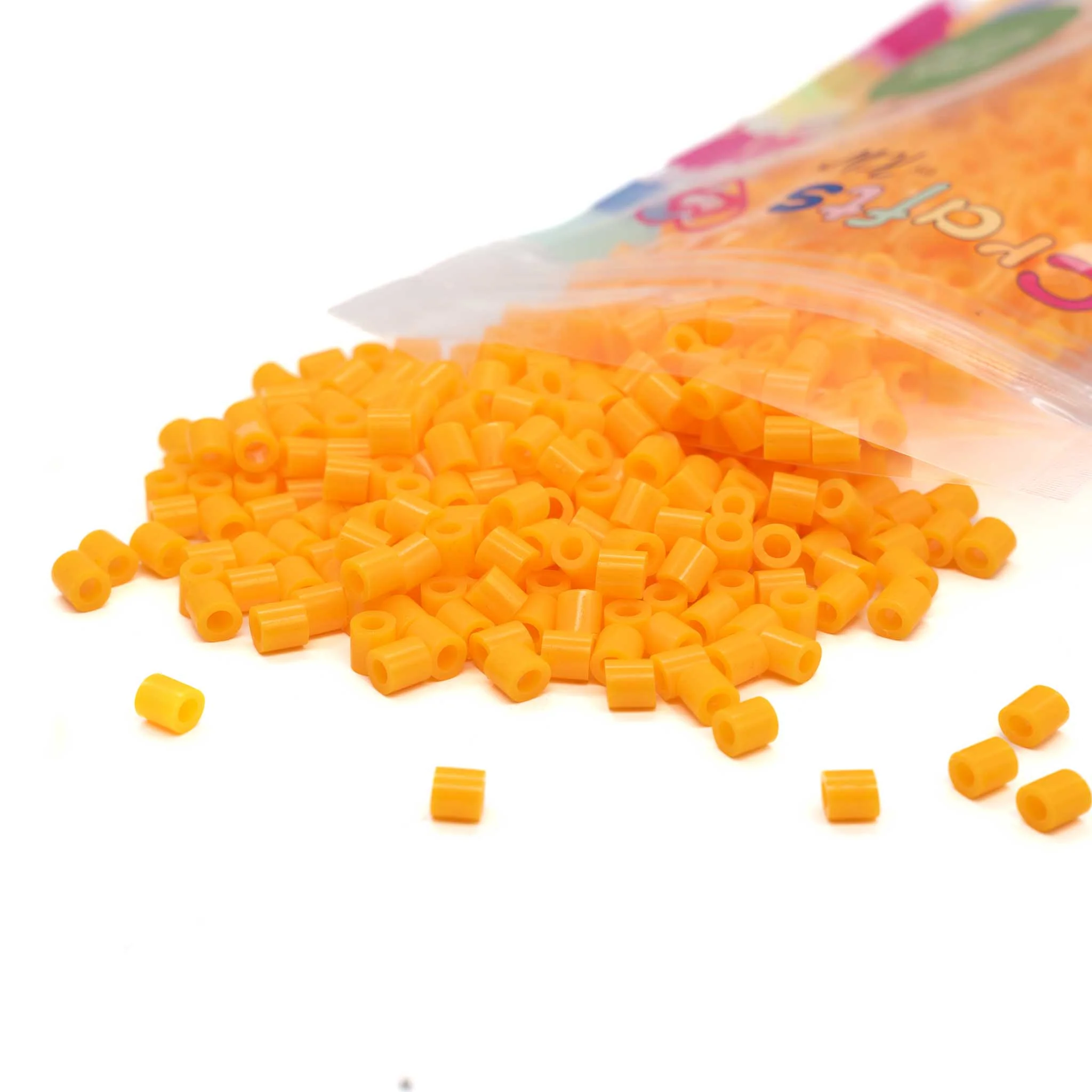Peachland Orange Fuse Beads - 5mm - 1000/Pack - Image 2