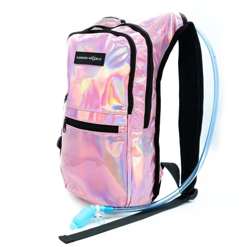 Pink Holographic Hydration Pack