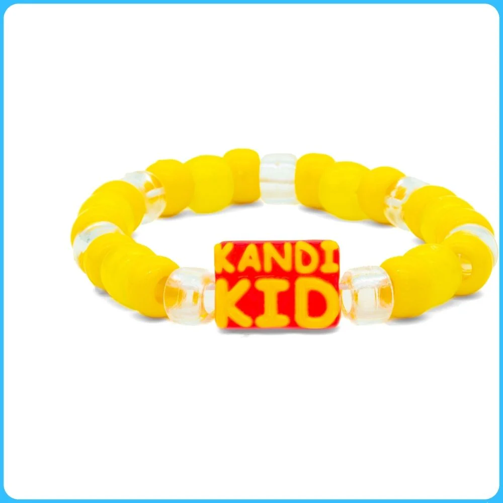 Pink Kandi Kid Kandi Bracelet