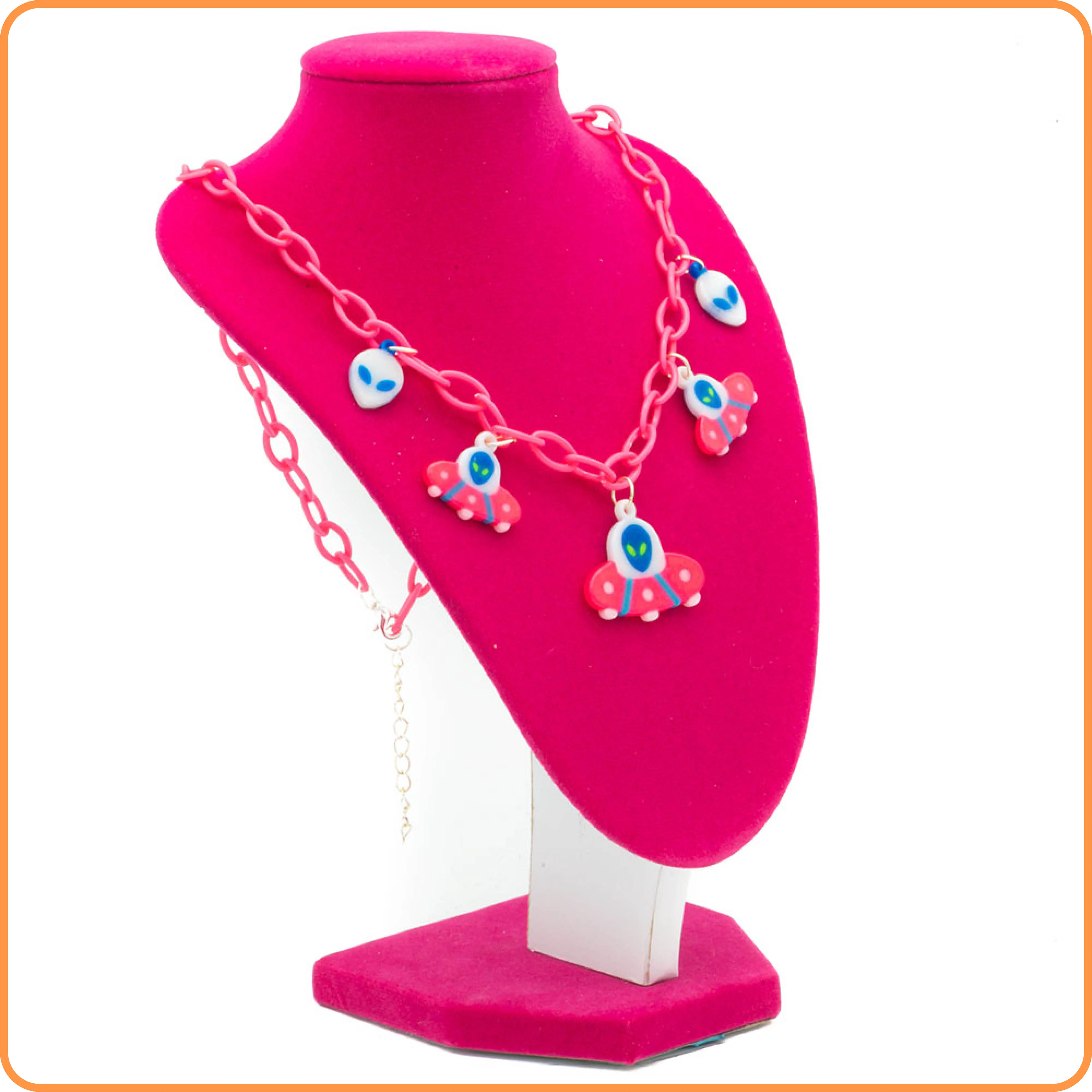 Pink Space Vibes Necklace - Image 3