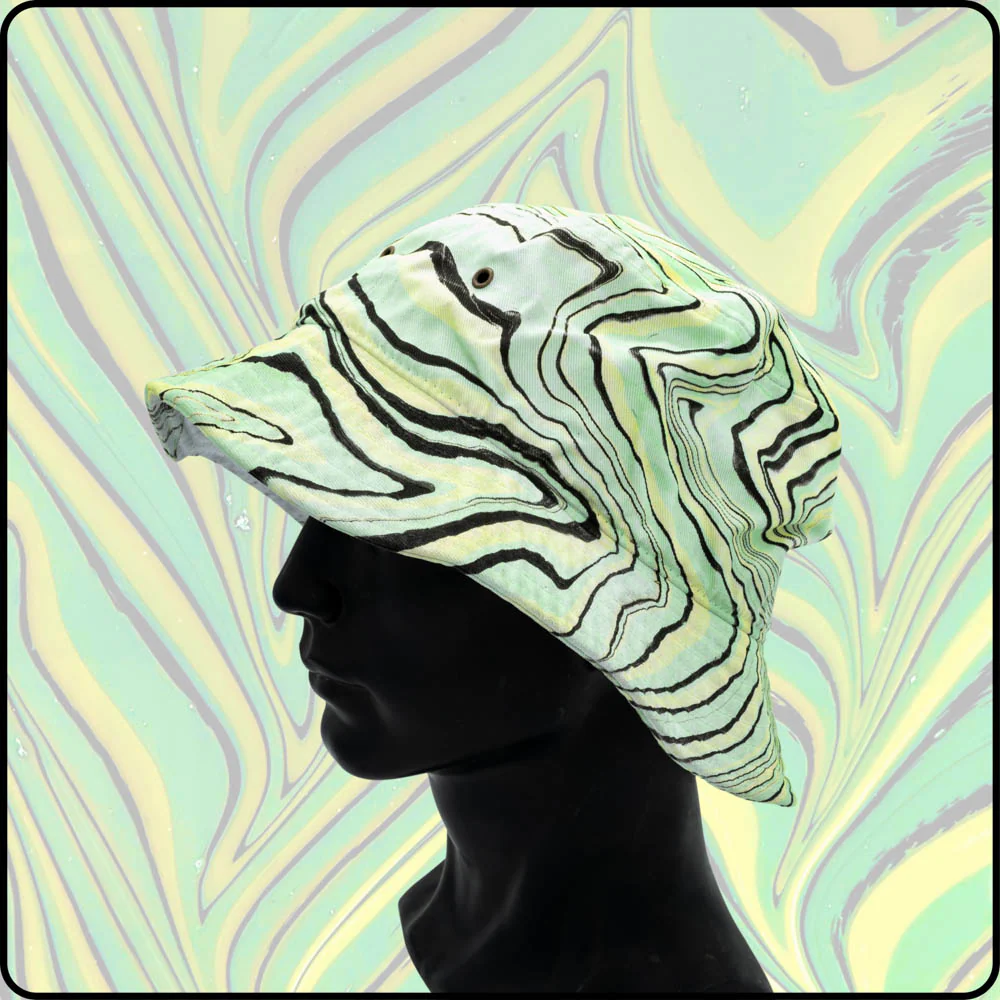 Prime Slime UV Hydro-Dipped Bucket Hat - Image 3