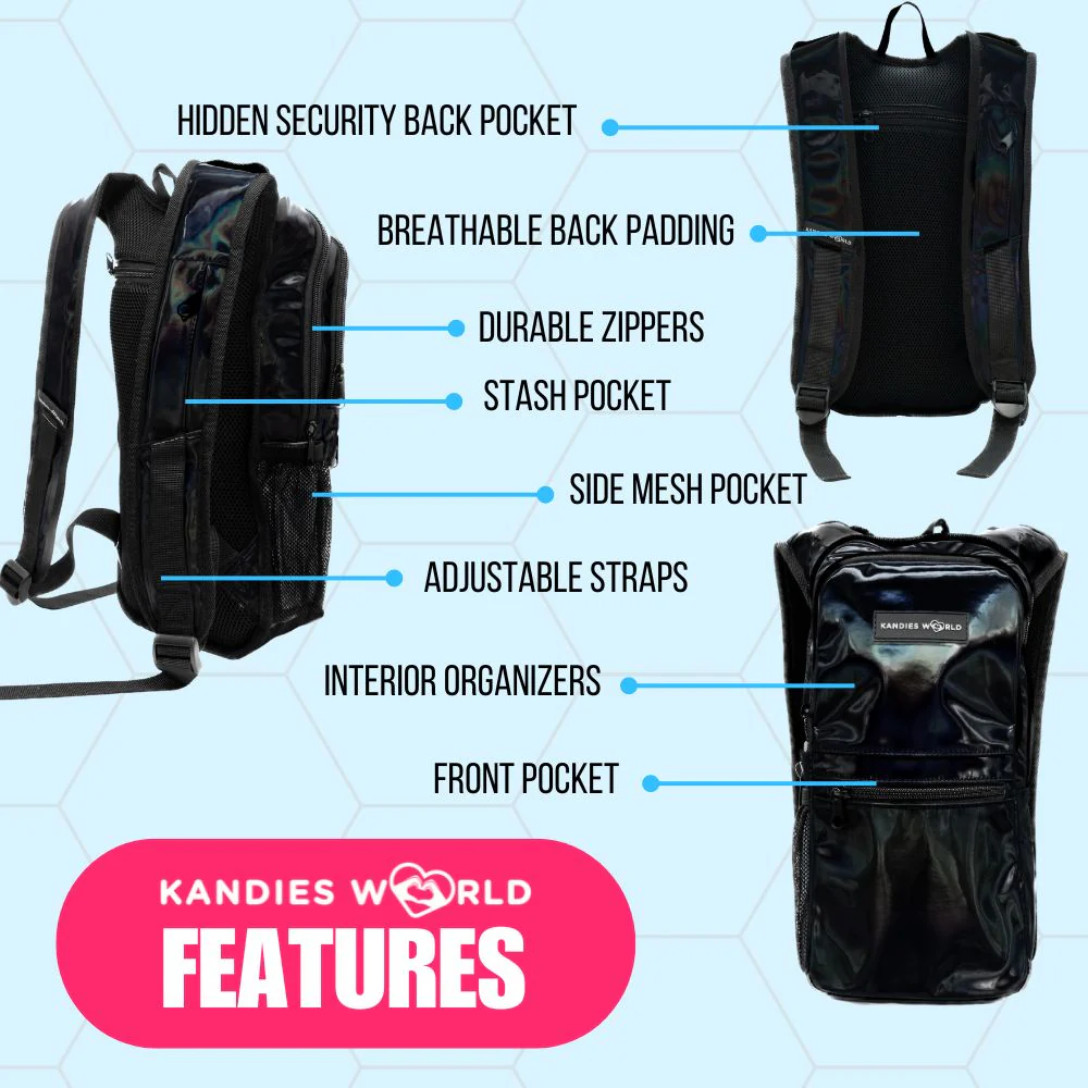 Black Hydration Pack - Image 2