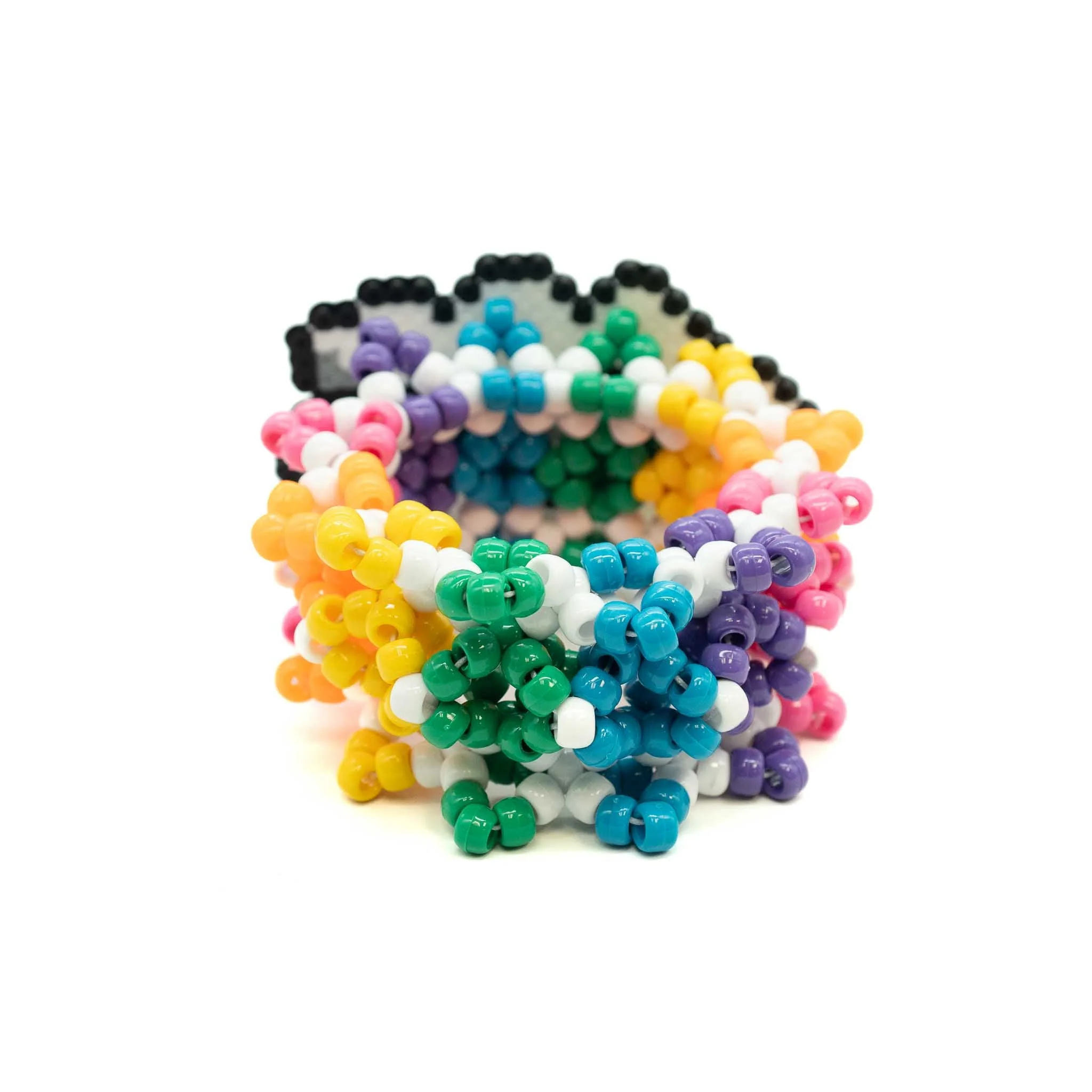 Okeechobee Festival x Kandies World - Rainbow Cloud Kandi Cuff - Image 6