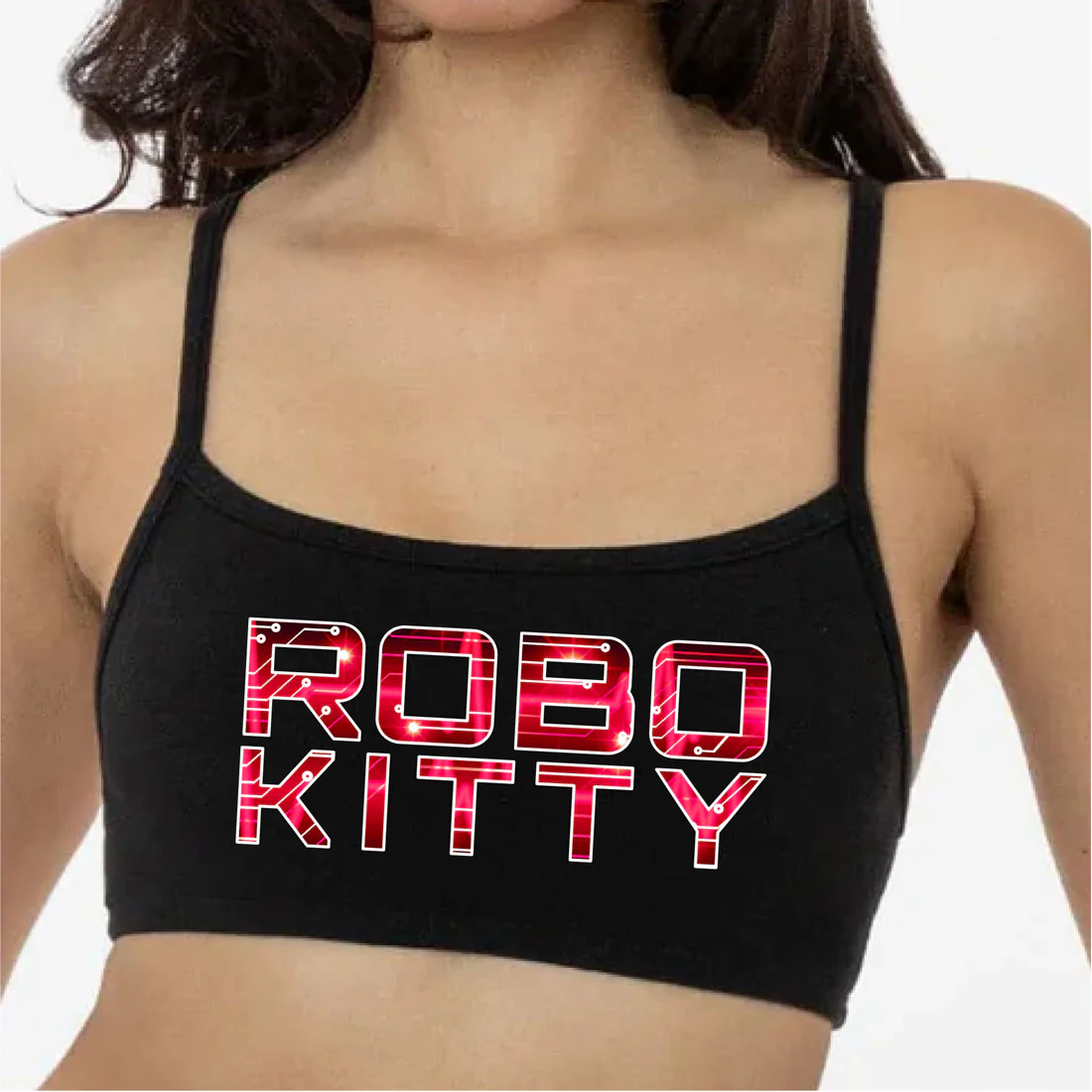 NBKittiekat Robo Kitty Bralette