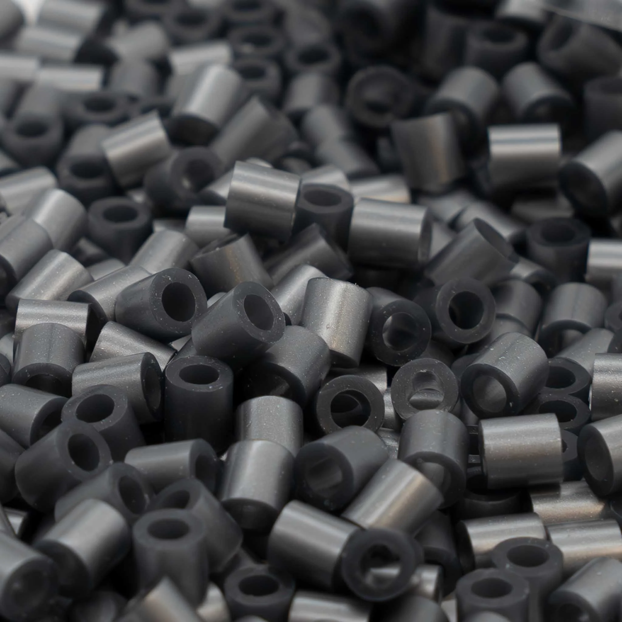 Shiny Silver Grey Fuse Beads - 5mm - 1000/Pack