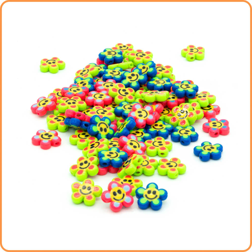 Smiley Flower Custom Beads - Image 2