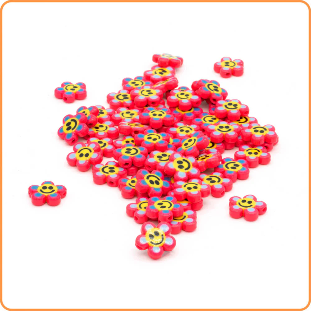 Smiley Flower Custom Beads - Image 3