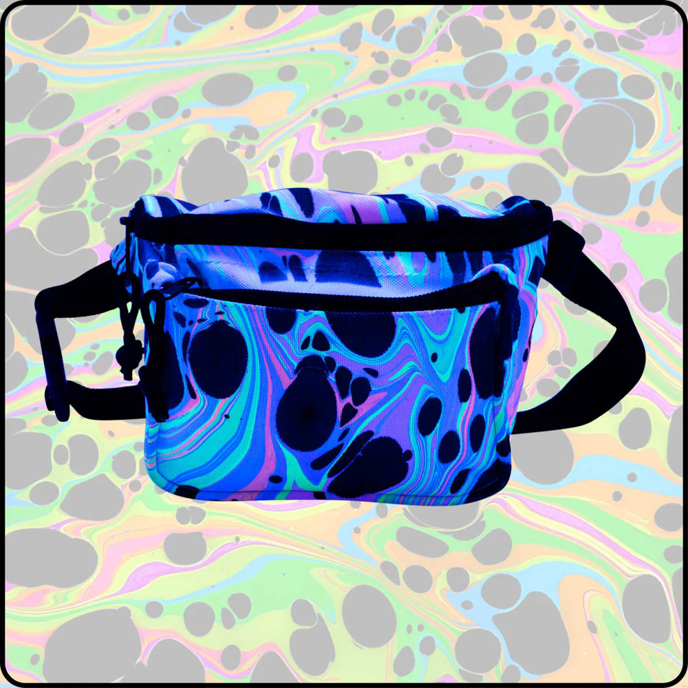 Space Spiders UV Hydro-Dipped Fanny Pack - Image 2