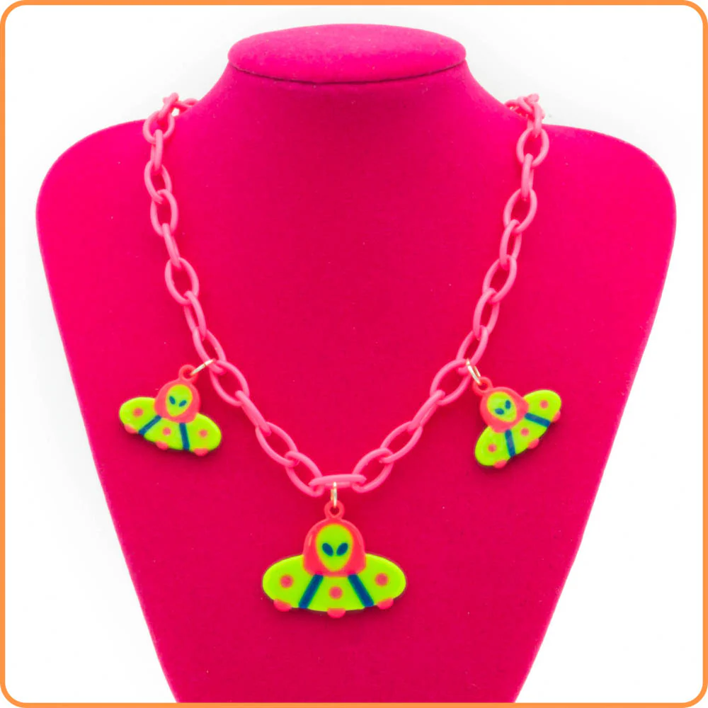 Spaceships Necklace