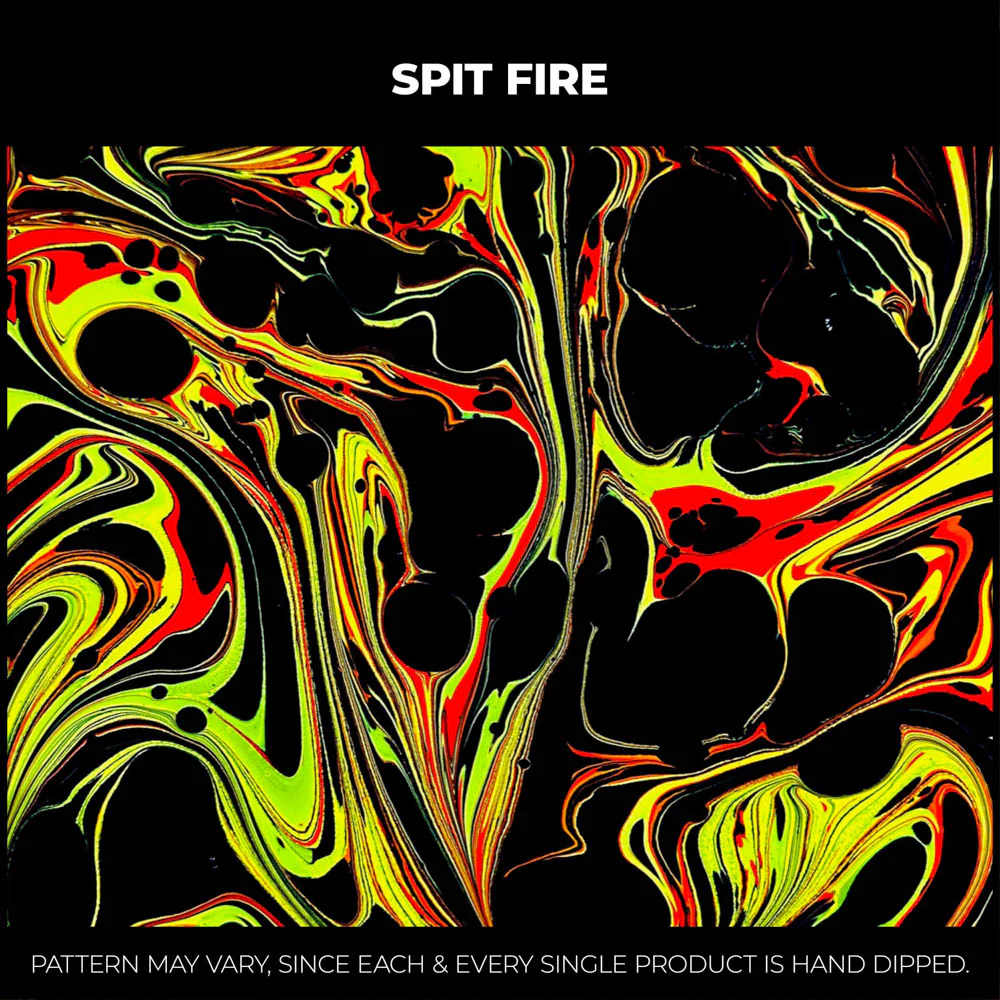 Spit Fire RGB Hydro-Dipped Bucket Hat - Image 4