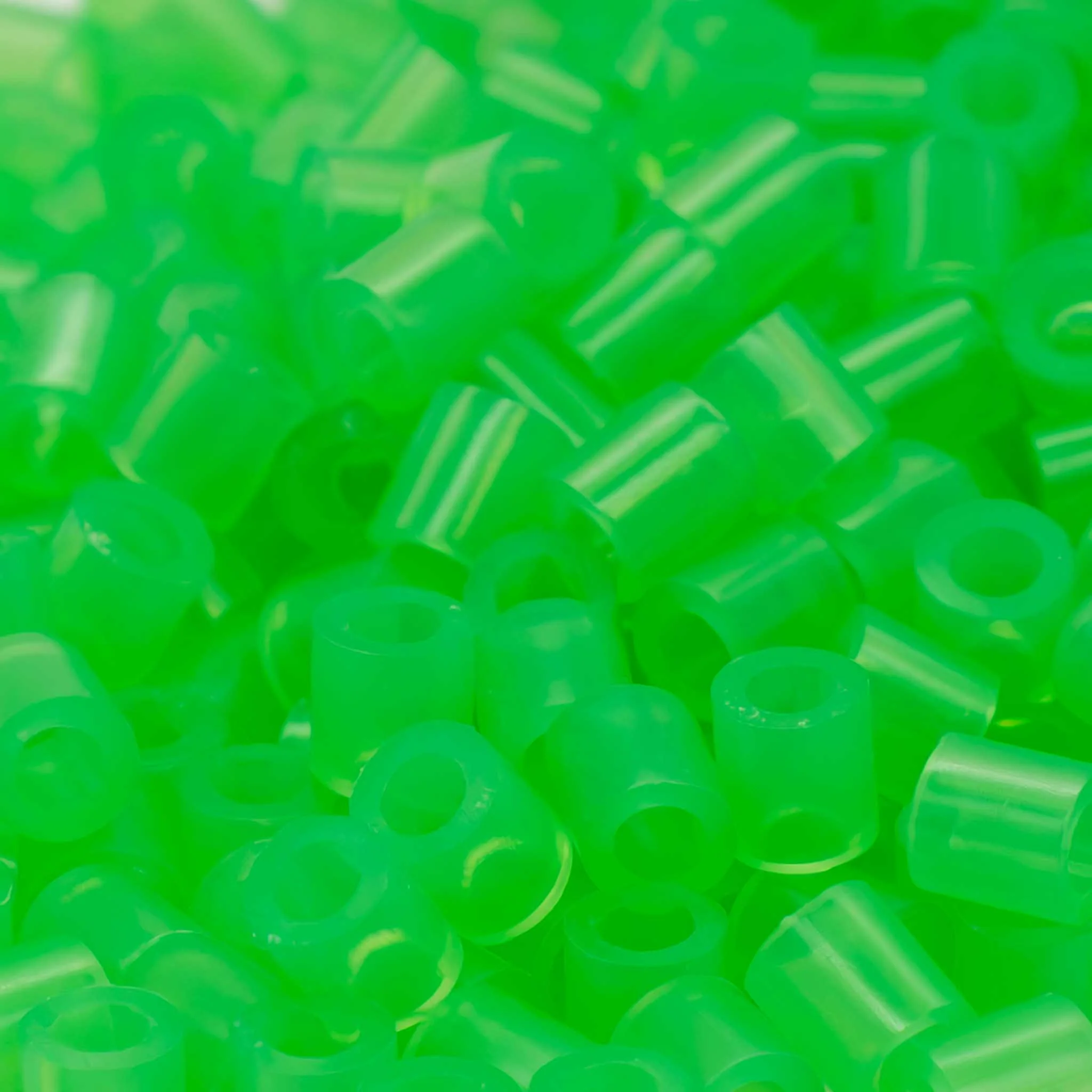 Translucent Lime Green Fuse Beads - 5mm - 1000/Pack