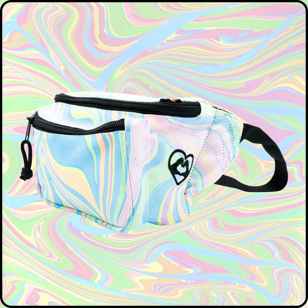 Unicorn Farts UV Hydro-Dipped Fanny Pack - Image 3