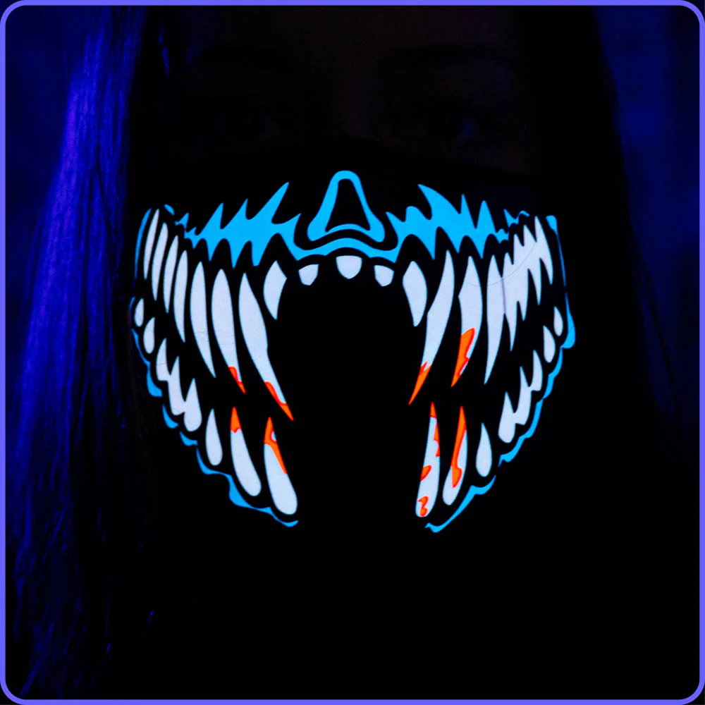 Venom | LED Sound Reactive Mask - Image 3