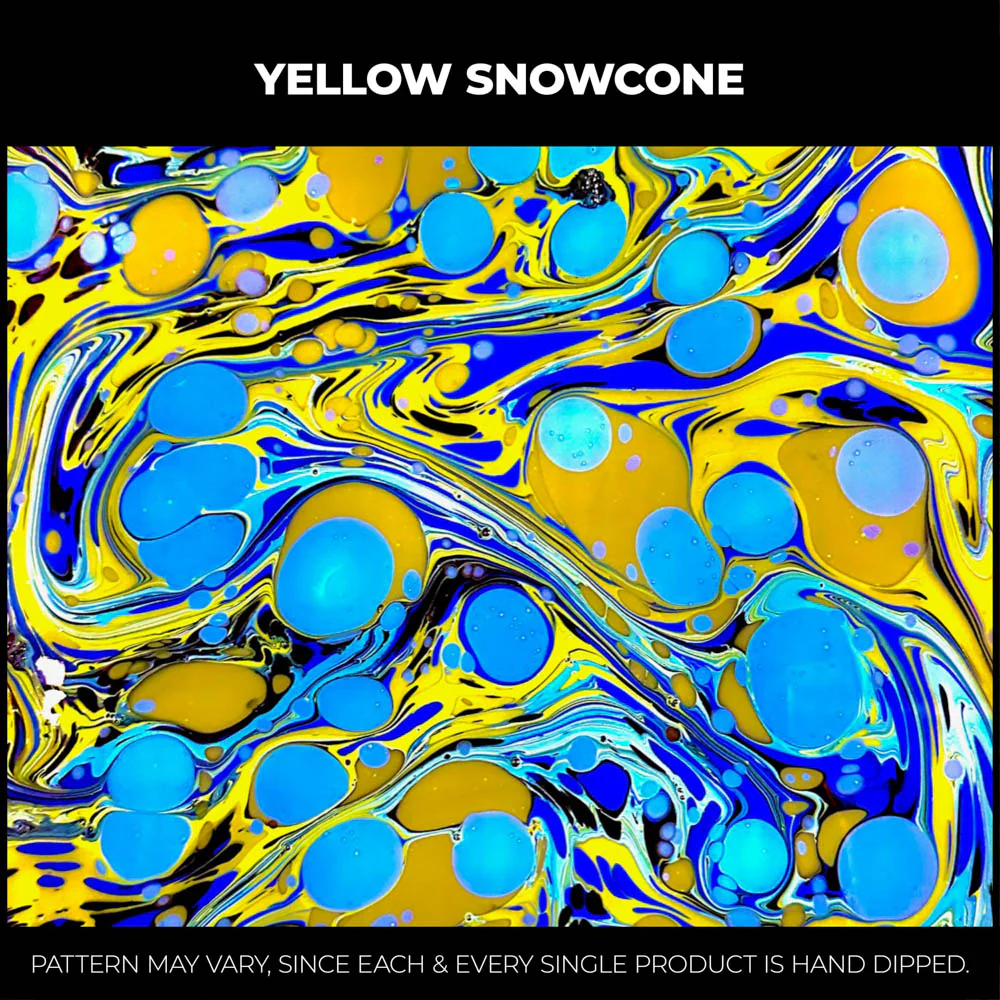 Yellow Snowcone UV Hydro-Dipped Bucket Hat - Image 7