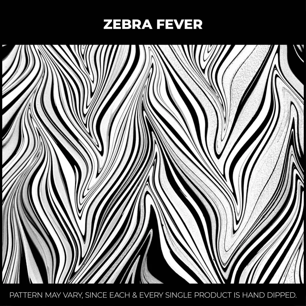 Zebra Fever RGB Hydro-Dipped Bucket Hat - Image 4